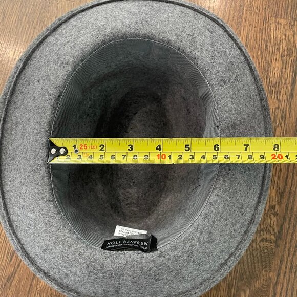Holt Renfrew Wool Fedora - Picture 5 of 6